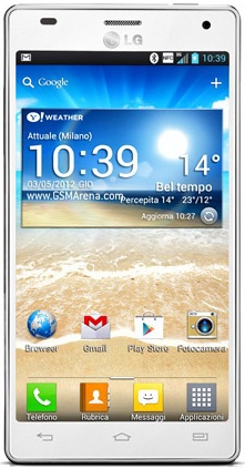 Смартфон LG Optimus 4X HD P880 White - Москва