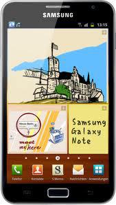 Смартфон Samsung Galaxy Note GT-N7000 Blue - Москва
